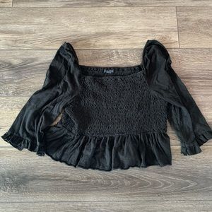 Black American Eagle top